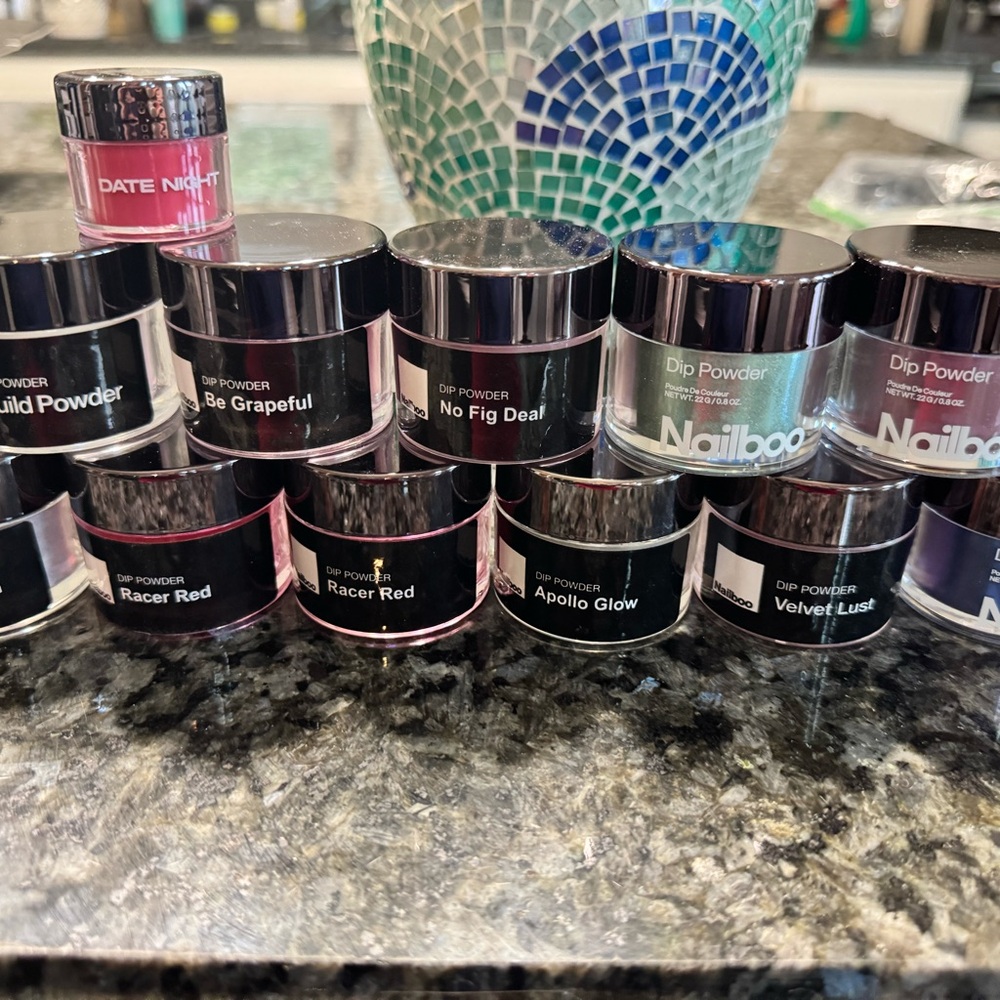 Nailboo Dip Powder Set - Date Night, Be Grapeful, No Fig Deal